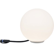 Paulmann Plug & Shine Lichtobjekt IP67 2,8W 160 lm 3000 K warmweiß Ø 200 mm Globe weiß 230/24 V-thumb-2