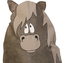 Vlieshaube Pferd Hotte Videx 125x120 cm braun