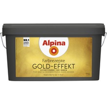 Alpina Effektfarbe Gold-Effekt Komplett-Set gold inkl. Alpina Kelle-thumb-3