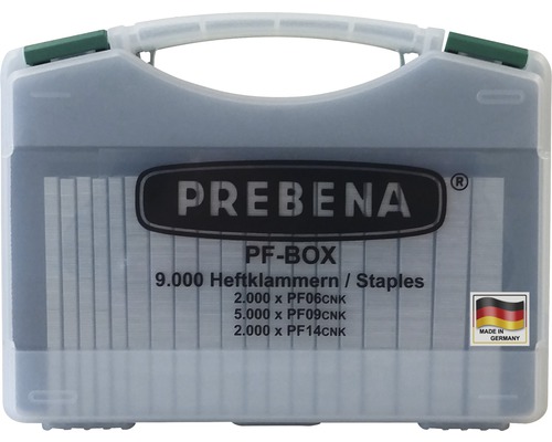 Heftklammern Prebena Type PF-BOX 9000 St.