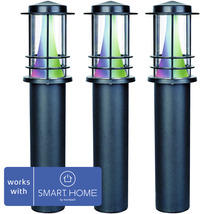 MÜLLER LICHT tint LED-Wegeleuchten Set 3x14W 3x750 lm 1800- 6500 K + RGB warmweiß- tageslichtweiß 350x60 mm Petunia schwarz 3 Stk- Kompatibel mit SMART HOME by hornbach-thumb-0 MÜLLER LICHT tint LED-Wegeleuchten Set 3x14W 3x750 lm 1800- 6500 K + RGB warmweiß- tageslichtweiß 350x60 mm Petunia schwarz 3 Stk- Kompatibel mit SMART HOME by hornbach-thumb-0