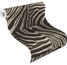 Tapetenrolle mit Zebramuster