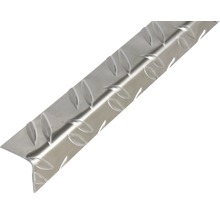 Winkelprofil Alu Riffelblech 41,2x41,2x1,5 mm, 2 m-thumb-0