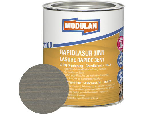 MODULAN Rapidlasur 3in1 FS hellgrau 2,5 l