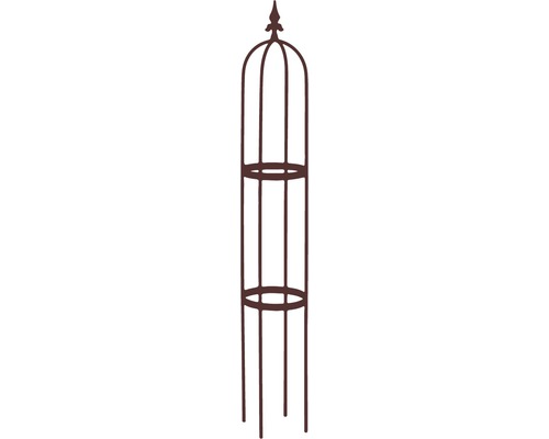 Gartensäule aus Metall für Kletterpflanzen