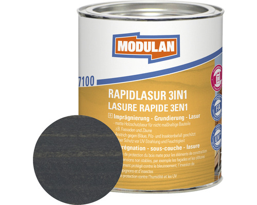 MODULAN Rapidlasur 3in1 FS dunkelgrau 2,5 l