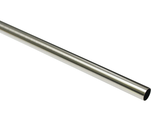 Gardinenstange Chicago edelstahl-optik 120 cm Ø 20 mm Metallrohr