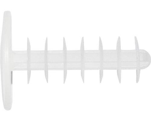 Gerüstsstopfen mit Rundlamelle Kunststoff 28x40mm Kunststoffspreizniet