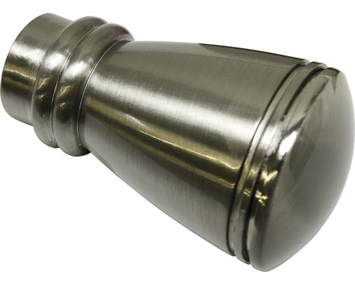 Endstück Kugel für Chicago edelstahl-optik Ø 20 mm 2 Stk. | HORNBACH