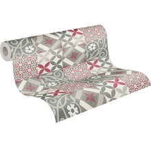 Tapetenrolle mit Patchwork-Fliesenmuster