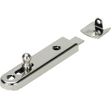 Möbelriegel gerade, vernickelt 16x70 mm, 10 Stück