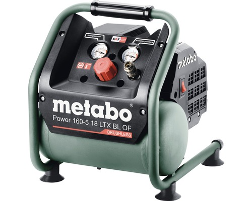 Metabo Akku-Kompressor Power 160-5 18LTX BL OF 18V, solo o. Akku+