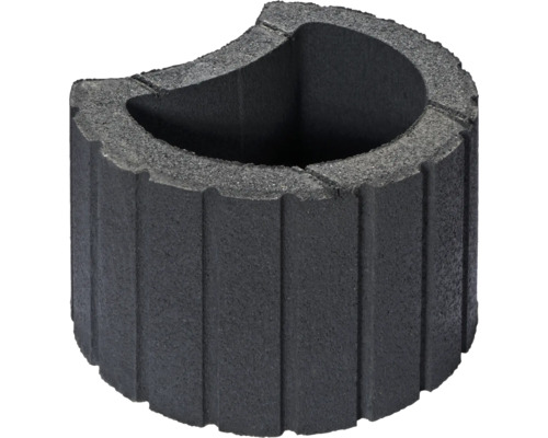 Pflanzring LusoFlor® schiefer 30 cm x 40 cm x 25 cm Beton-Pflanzring zur Gartengestaltung