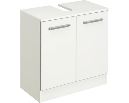 Waschbeckenunterschrank Pelipal Quickset 953 60x62x33 cm ohne Waschbecken weiß Waschbeckenunterschrank mit zwei Türen