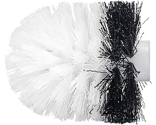 WC-Bürstenkopf Kleine Wolke Crackle Ø 8,2 cm weiß/schwarz 5060185868