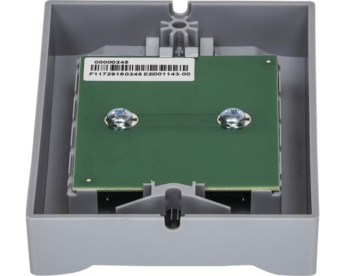 Unterputzkasten mit Platine und Schrauben