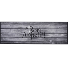 Küchenläufer Cook&Wash bon appetit braun beige 50x150 cm