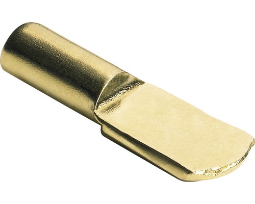 Regalbodenträger Löffelbodenträger vermessingt Ø 5 mm 100 Stück Fachbodenträger aus Metall