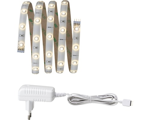 YourLED Betriebsfertiges Strip-Basisset IP23 1,5 m 300 lm 3000 K 60 LED´s beschichtet 12V Smart Home-fähig nach Erweiterung