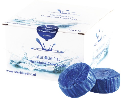 WC-Reinigungstablette StarBlueDisc blau 12 Stück