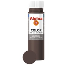 Alpina Voll- und Abtönfarbe Choco Brown 250 ml-thumb-0