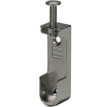Schrankrohrlager Ø 15/30 mm für ovale Schrankrohre, vernickelt, 25 Stück