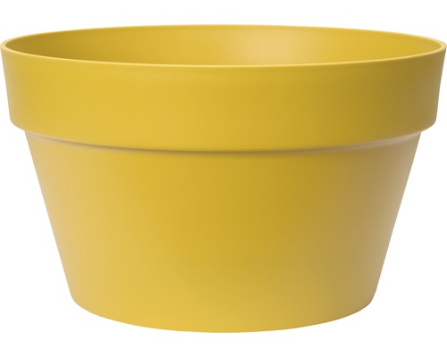 Gelber Pflanztopf
