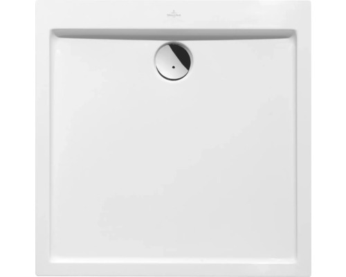 Duschwanne Villeroy & Boch Subway 900 x 900 x 35 mm weiß glatt UDA0935SUB1V Quadratische Duschwanne mit Ablauf