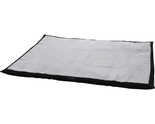 Rechteckige Hundeunterlage mit Rand