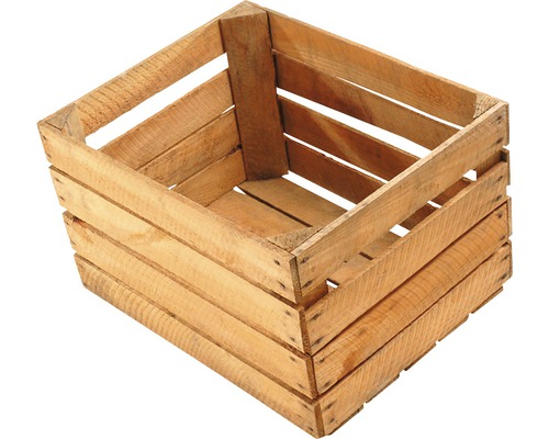 Vintage Obstkiste natur 50x40x30 cm Vintage Obstkiste natur 50x40x30 cm