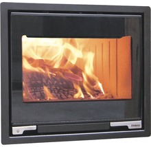 Kamineinsatz mit brennendem Holz