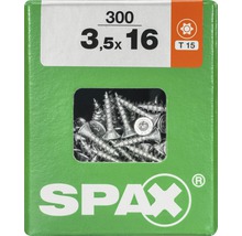 Spax Schrauben 3,5x16 mm, 300 Stück Packung