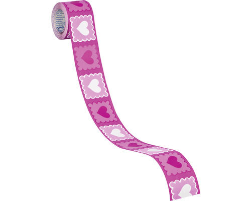 Dekoratives Klebeband mit Herzmuster