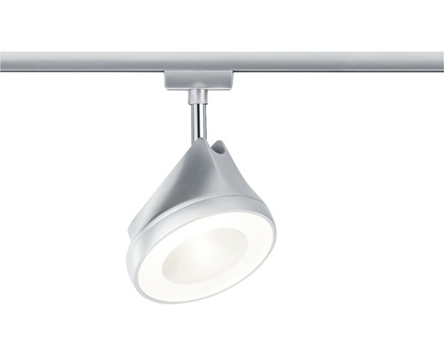 Paulmann URail Spot dimmbar 15W 800 lm 2700 K warmweiß Arena chrom/matt 230V Einzelner Deckenspot an einer Schiene