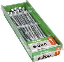 Spax Schrauben im Karton, Größe 6x200