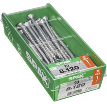 Spax Schrauben 8x120 Millimeter in einer Verpackung