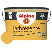 Alpina Wandfarbe Farbrezepte Happy Weekend 2,5 l-thumb-0