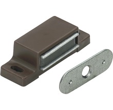 Magnetschnäpper braun 3-4 kg Gegenplatte starr 50 Stück