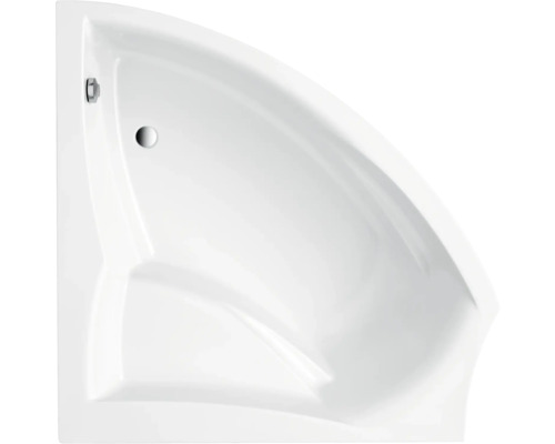 Eckbadewanne aus Sanitäracryl, Innenansicht