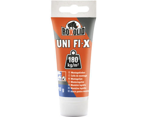 Roxolid Uni Fix Montagekleber in einer 70 Gramm Tube Roxolid Uni Fix Montagekleber in einer 70 Gramm Tube