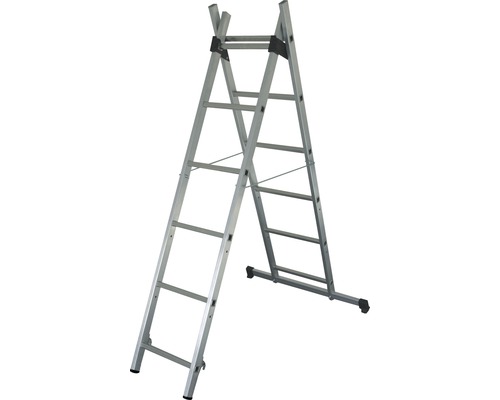 Aluminium Klappleiter mit Stufen