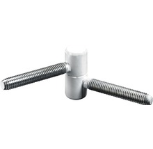 Einbohrband, weiß 15x37 mm, 5 Stück