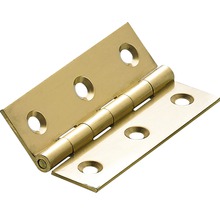 Schmales Scharnier, Messing 64x40 mm, 10 Stück