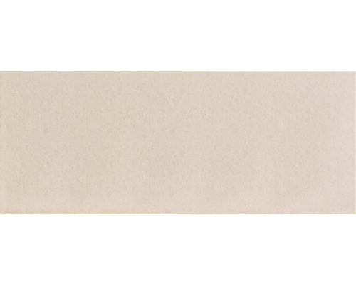 Steingut Wandfliese Satin crema 20 x 50 cm