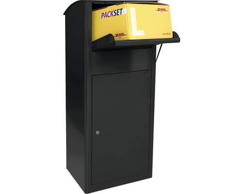 Paketbriefkasten mit Paket