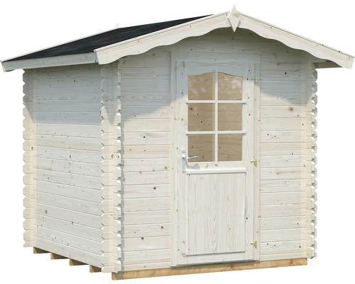 Gartenhaus aus Holz mit Tür und Fenster