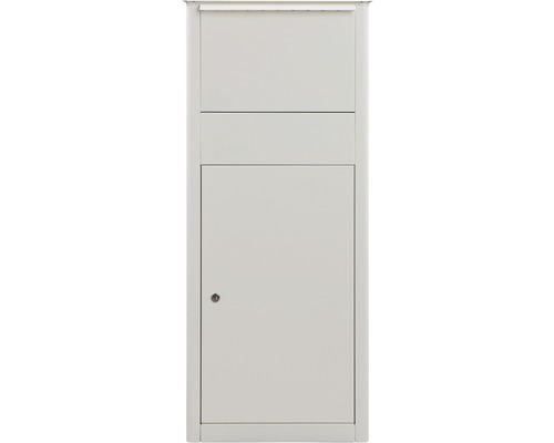 Briefkasten mit Zeitungsfach aus Metall