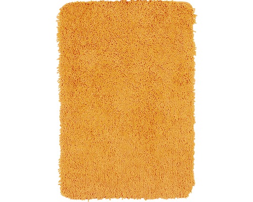 Badteppich spirella Highland 55 x 65 cm orange Rechteckige Badematte aus Textilfasern