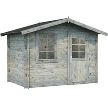 Gartenhaus aus Holz mit Fenster und Tür