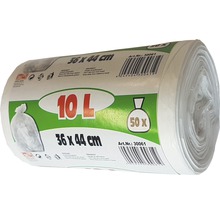 Rolle Müllbeutel, 10 Liter, 50 Stück